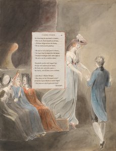De Gedichten van Thomas Gray, Ontwerp 33, Een Lang Verhaal door William Blake